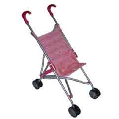 Pink or Blue Cane Stroller 56 Cm