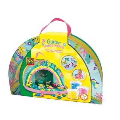 World of Glittering Horses - Play Suitcase