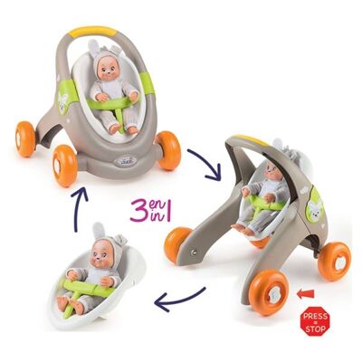 SMOBY - The MiniKiss Baby Walker Animal