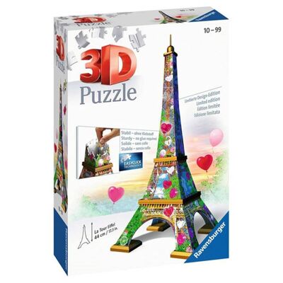 RAVENSBURGER - Puzzle 3D de la Torre Eiffel