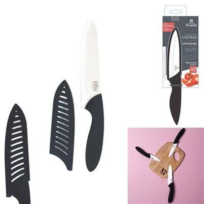 Ceramic Knife 12.5 Cm Soft Handle with Case