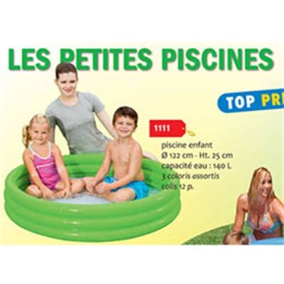 Piscina 122 cm Altezza 25 Cm