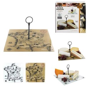 Plateau Fromages Carte de France