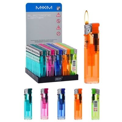 Nearly 50 Transparent Electronic Lighters