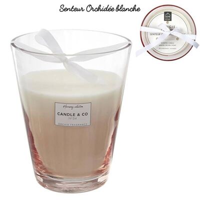 Jarrón para velas PFM Harmony beige Al. 23 cm