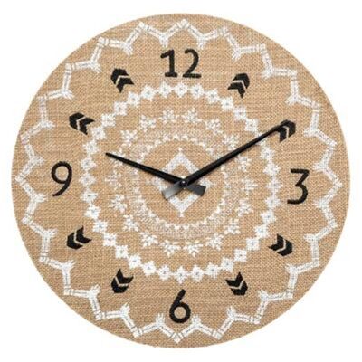 Linen Clock D38