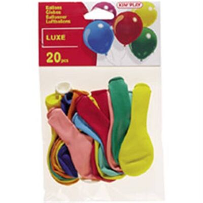 Bolsa de 20 Globos de Lujo