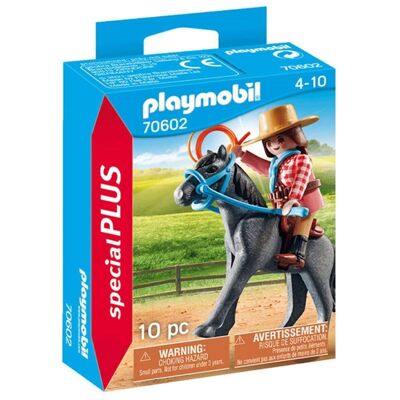 Playmobil Cavaliere e cavallo