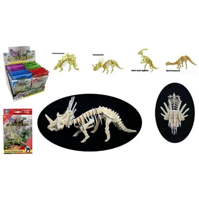 3D-Puzzle 34-42 Dino-Teile