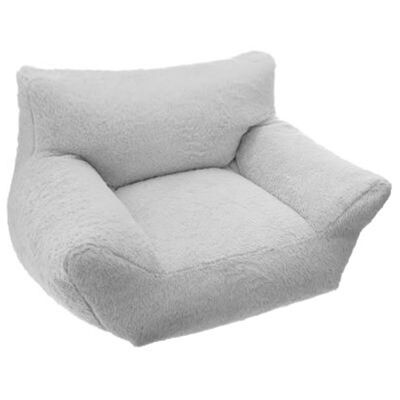 Fauteuil Fake Fur Gris