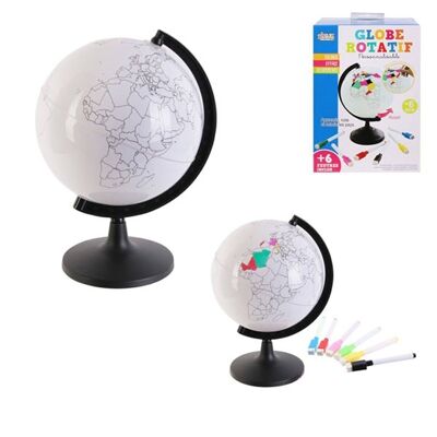 Personalized Globe + markers