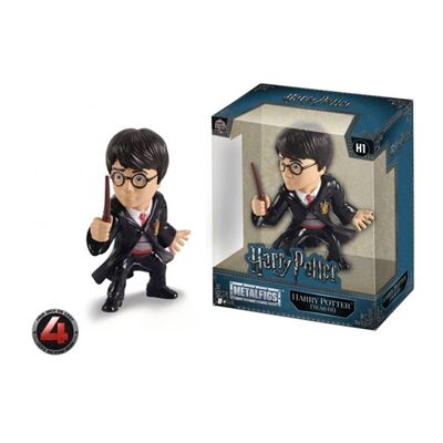 Statuetta di Harry Potter in metallo da 10 cm