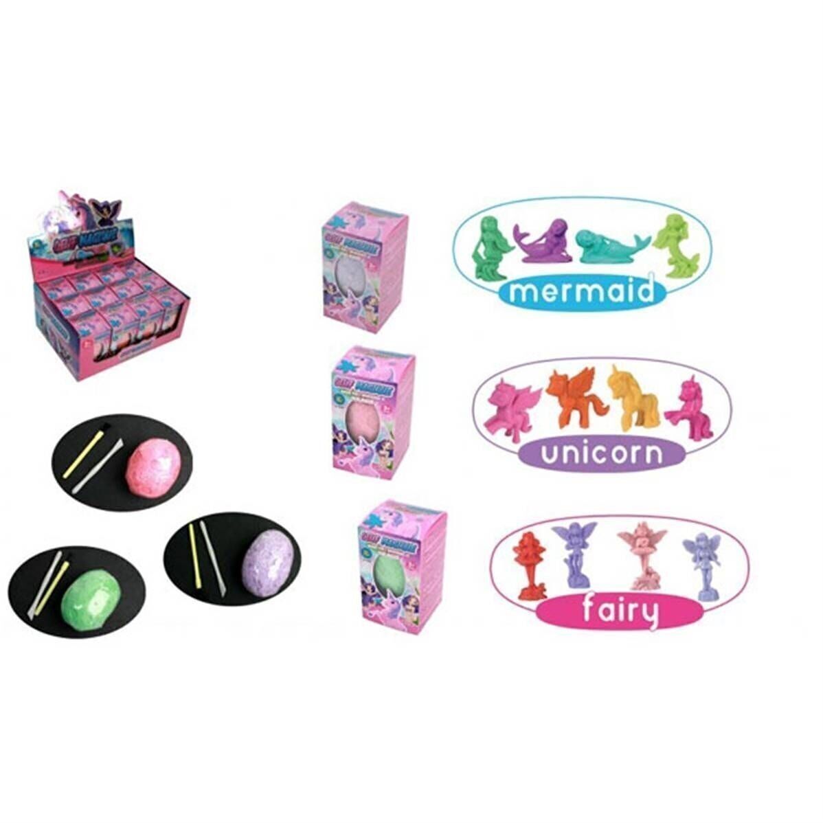 Egg Fossil Unicorn Mermaid Fairy