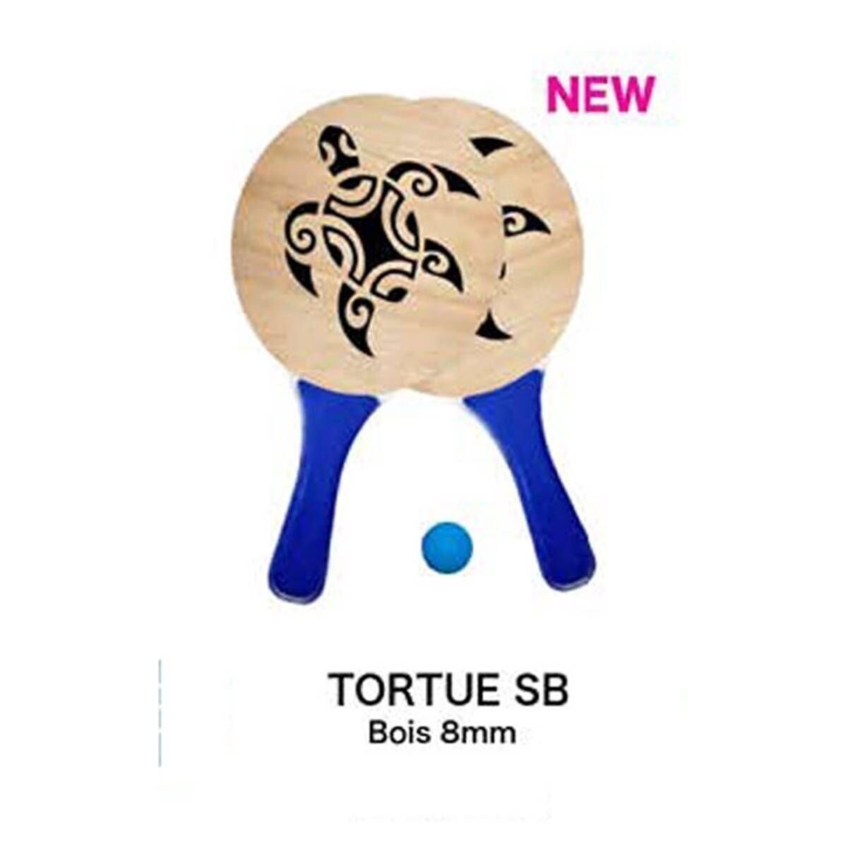 Racket Beach Ball Decor Turtle