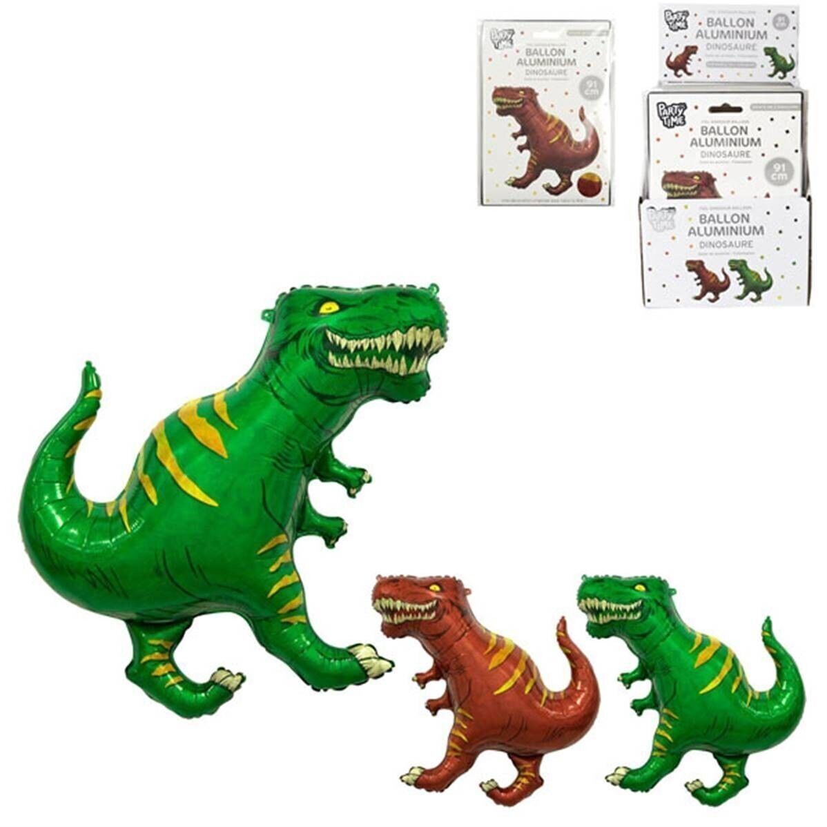 Aluminum balloon. Dinosaur 91cm