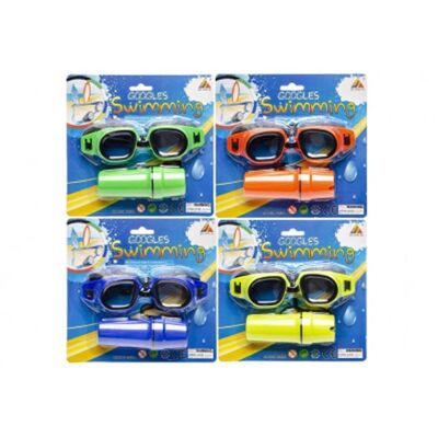 Swim Goggle Blister Pack with Coin Purse