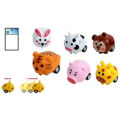 Animal Zoo Ferme RF 4 Cm 6 Assortiement