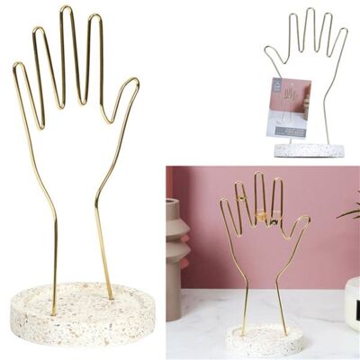 Hand Jewelry Holder Terrazzo Holder