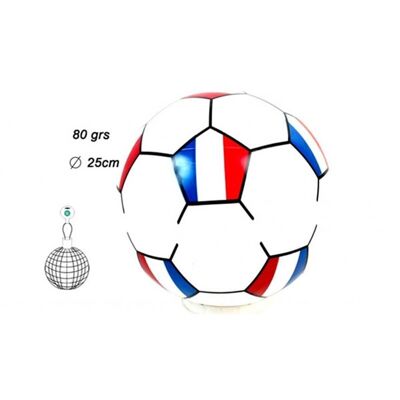 Balon Futbol PVC 25 Cm Francia 80 Gr (se vende desinflado)
