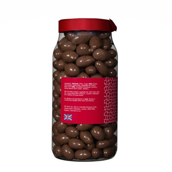 Amandes enrobées de chocolat au lait en pot cadeau 770 g 3