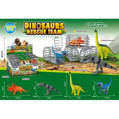 Cage Dinosaurs 13-18 Cm