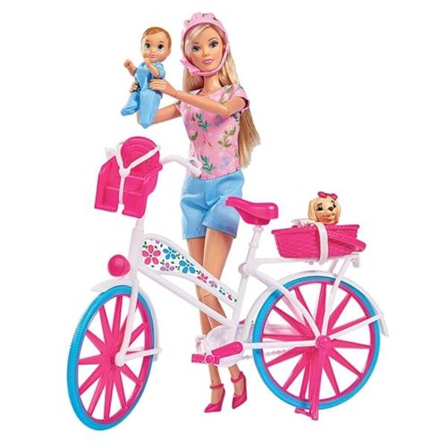 SMOBY - Poupee Steffi Velo