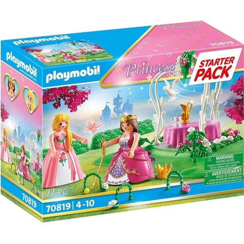 PLAYMOBIL - Starter Pack Princesse Et Jardin Fleuri