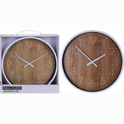 reloj de pared de 25 cm