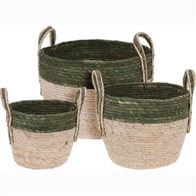 Set of 3 Baskets 3 Sizes