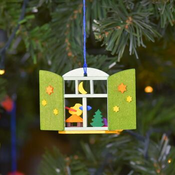 Fenêtre de Noël comme décoration d'arbre -3 motifs différents- 6