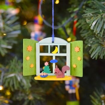 Fenêtre de Noël comme décoration d'arbre -3 motifs différents- 8