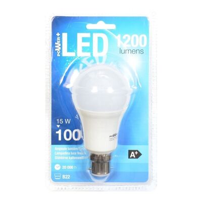 B22 LED-Glühbirne 15W 4200K