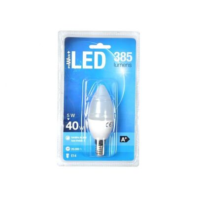 LED bulb E14 5W 4200K candle