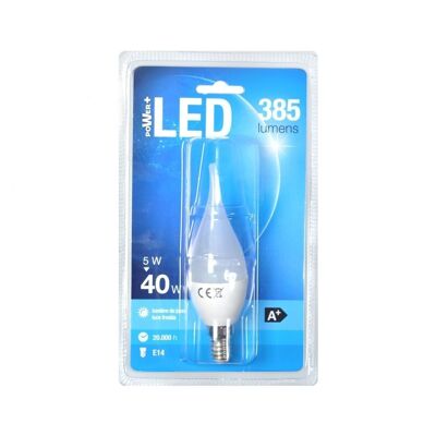 E14 flame LED bulb