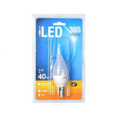 Bombilla LED llama E14 5W