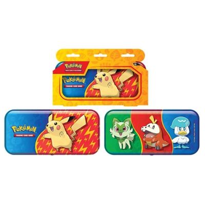 Blister Pokemon 2 Boosters with Pencil Case Pikachu