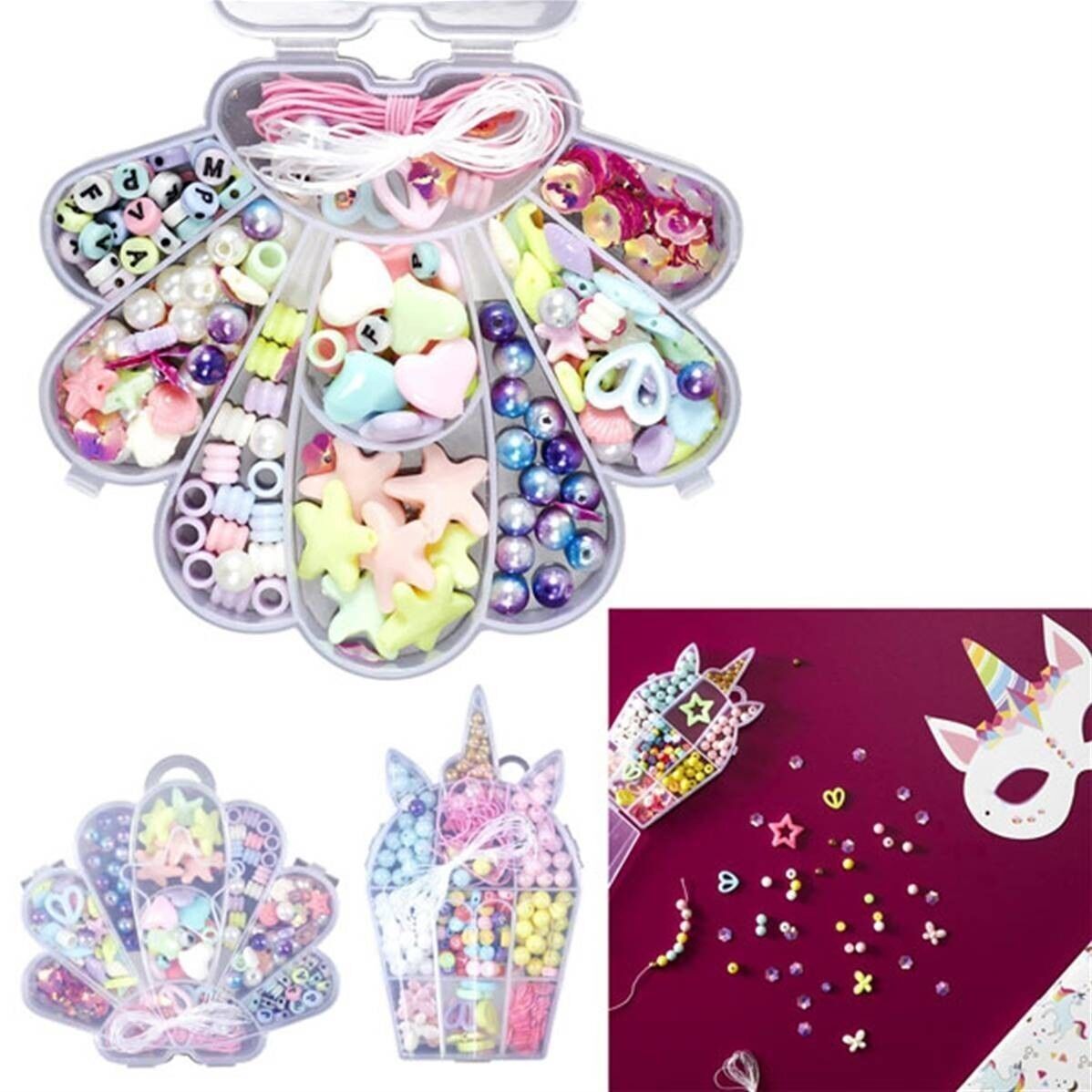 Confezione da 150 Perle Fantasia