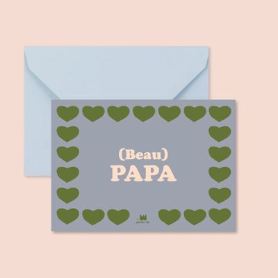 Vatertagskarte – (Beau) Papa