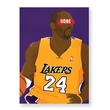 Affiche Kobe Bryant - 30X40 cm 1