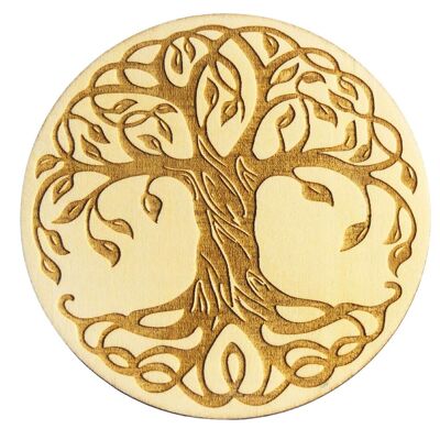 Wooden tree of life engraved from 5 to 30cm depending on the model