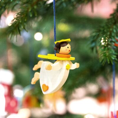 Hanging angel as tree decorations -3 different colors-