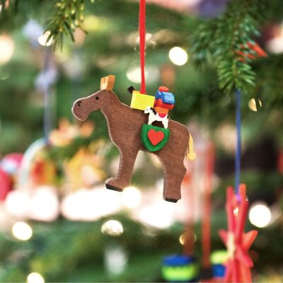 Moose as tree decorations -3 different motifs-