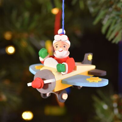 Gnomes on the plane as tree decorations