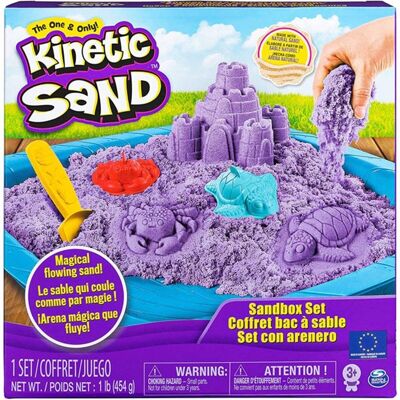 SPIN MASTER - COFFRET CHÂTEAU-BAC A SABLE 454 G Kinetic Sand ASS.