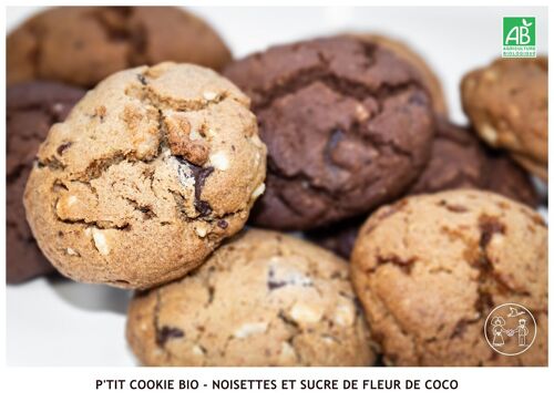 P'tit Cookie bio - Noisettes et Sucre de Fleur de Coco - 1kg (VRAC)