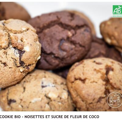 P'tit Organic Cookie - Hazelnuts and Coconut Flower Sugar - 1kg (BULK)