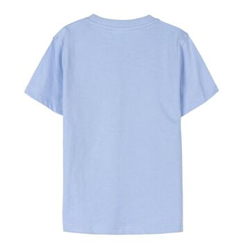 T-SHIRT COURT BLEU JERSEY SIMPLE - 2900002030 2