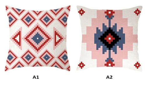 Decorative pillow in 2 designs. Dimensions: 45x45cm Filling is included. SSD-021A