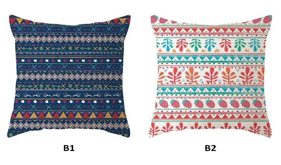 Decorative pillow in 2 designs. Dimensions: 45x45cm Filling is included. SSD-021B