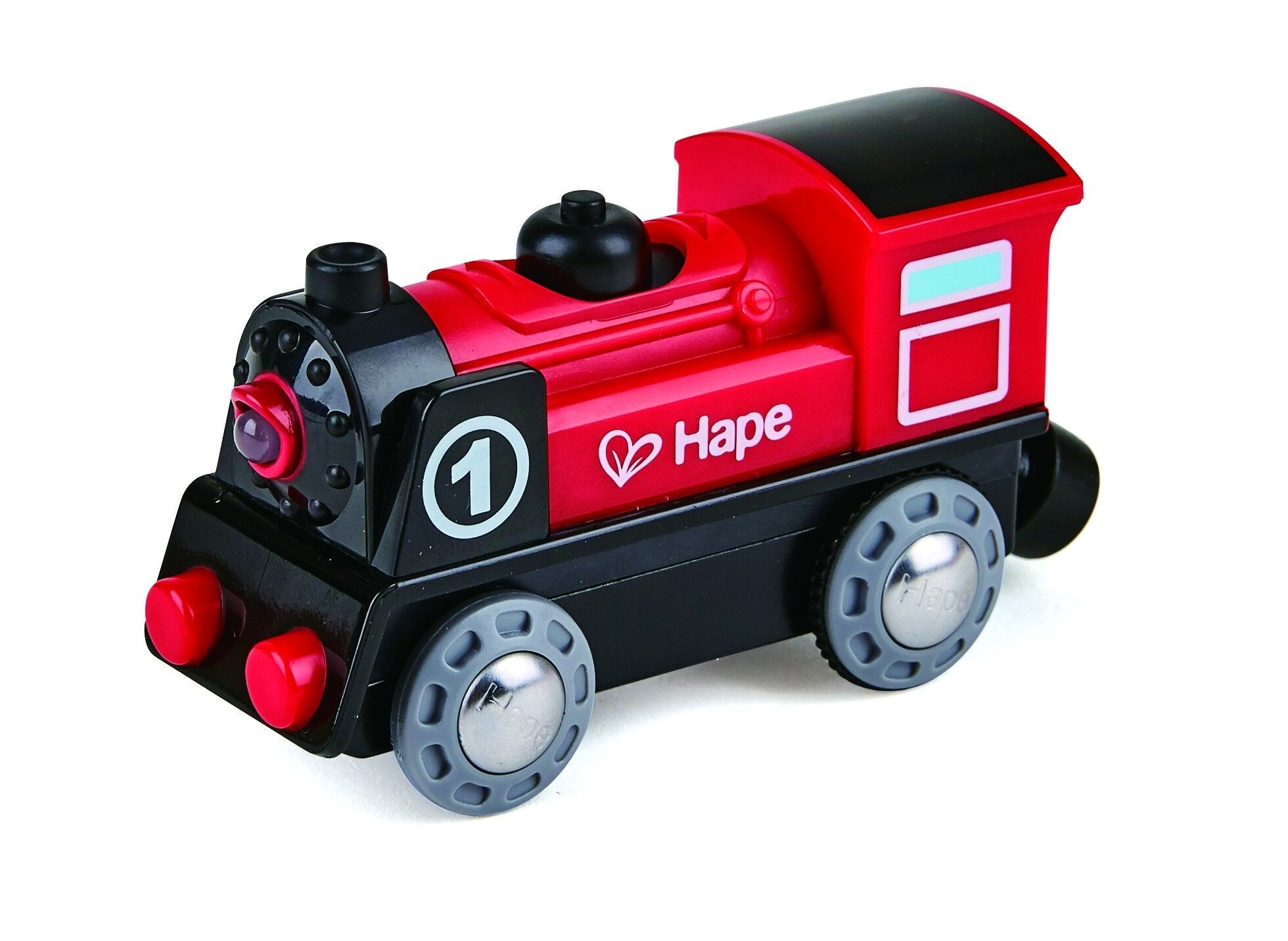 Hape - Wooden Toy - Train Circuit - Accessory - Electric Locomotive
